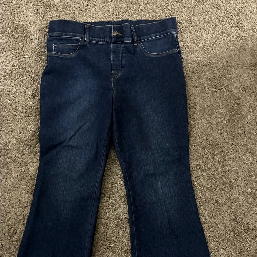 SPANX Dark Blue Flare Women's Jeans